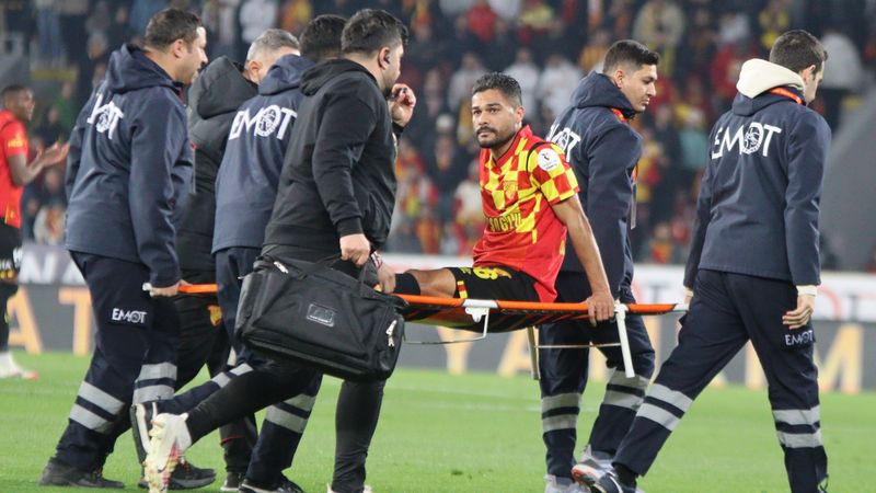 Göztepe'ye kötü haber! Djalma Silva sezonu kapattı