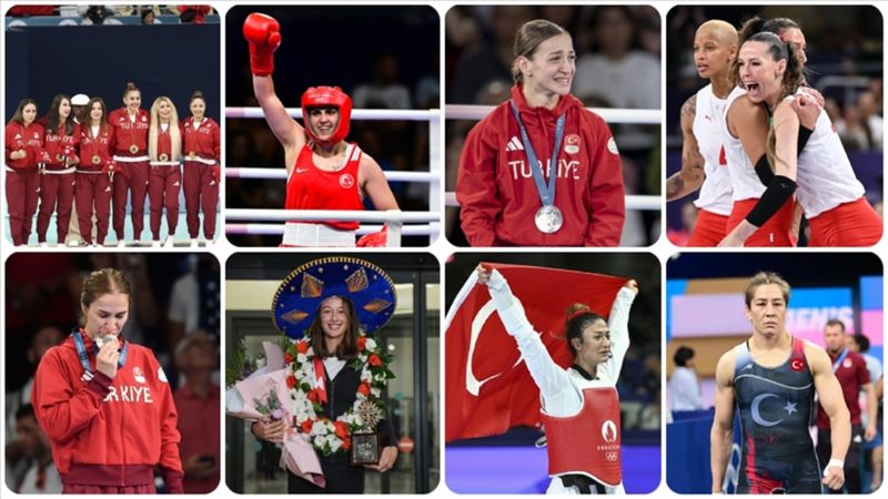 Tarih yazan kadın sporcularımız