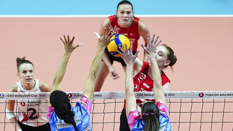 Igor Gorgonzola'ya yenilen Türk Hava Yolları, CEV Kupası'na veda etti