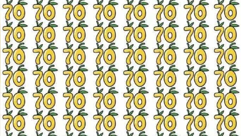 Bu Bulmaca Gözlerinizi Test Ediyor! 7 Saniyede 78’i Bulun