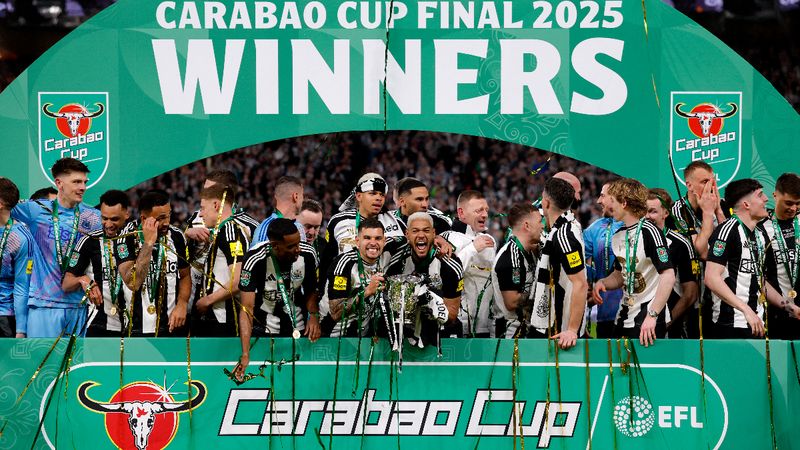 İngiltere Lig Kupası'nı Newcastle United kazandı