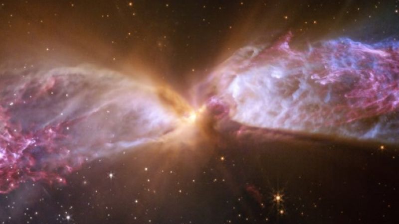 James Webb, uzaydaki kozmik kum saatini görüntüledi