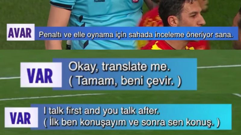 Süper Lig'de 28'nci haftanın VAR kayıtları açıklandı: İngilizce detayı dikkat çekti