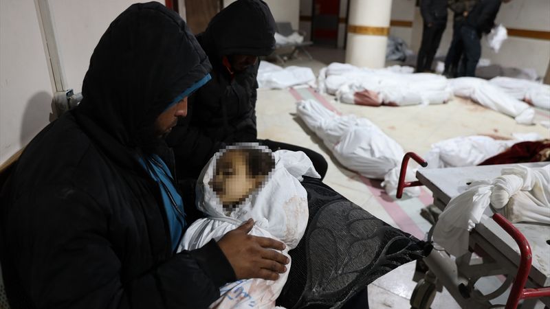 Gazze'de ölü sayısı 3 günde 710'a ulaştı