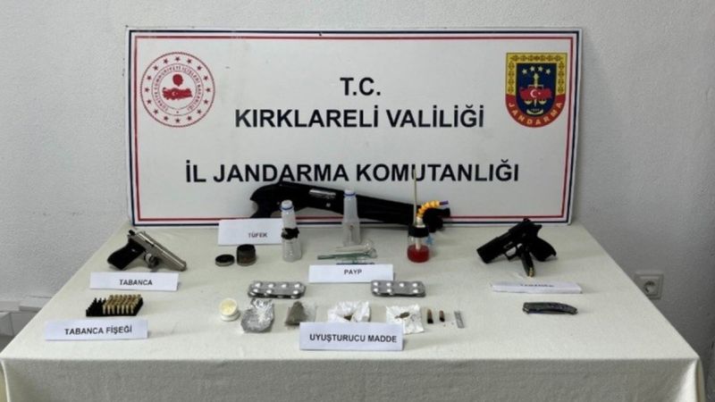 Kırklareli'de uyuşturucu operasyonu: 13 gözaltı