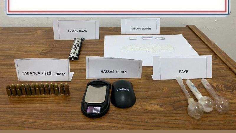 Kırşehir'de uyuşturucu operasyonu