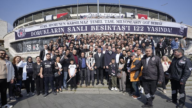 Beşiktaş'ta geleneksel bayramlaşma töreni yapıldı