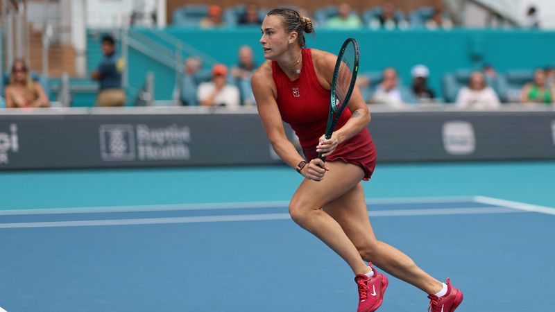 Aryna Sabalenka, Miami Açık Tenis Turnuvası'nda şampiyon oldu