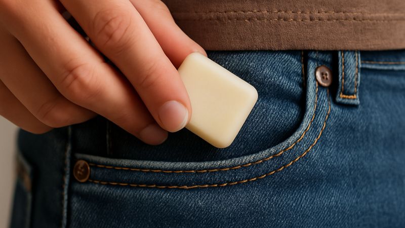 Duyan yanından ayırmıyor! Cebinizde sabun taşımak bakın ne işe yarıyormuş