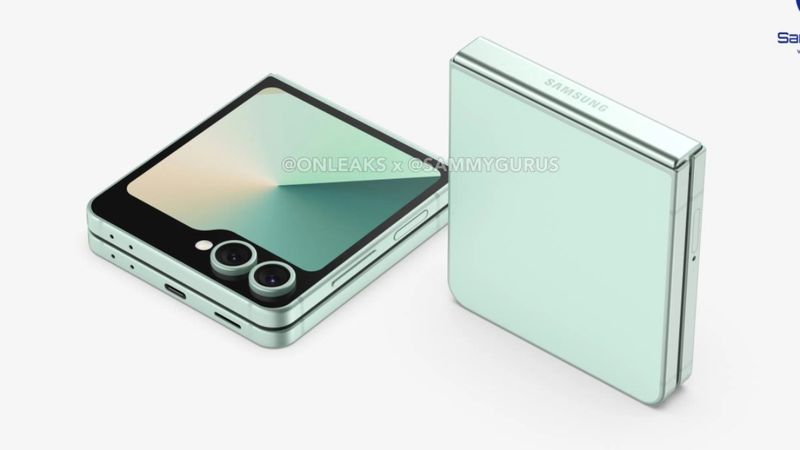 Samsung Galaxy Z Flip 7 FE'nin tasarım detayları sızdırıldı