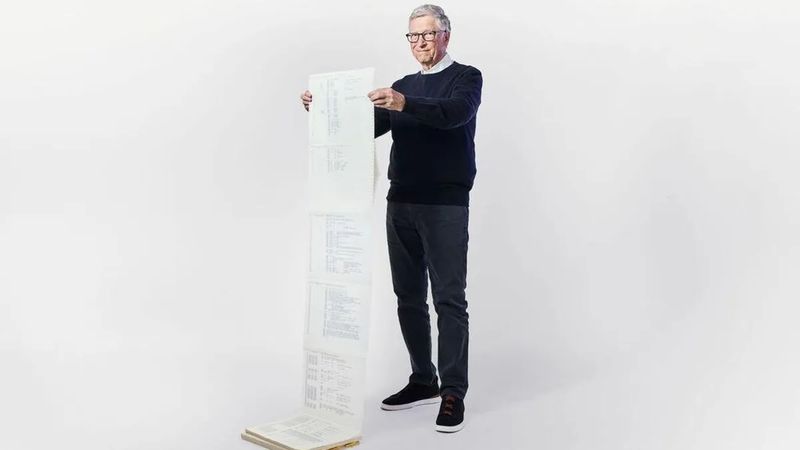 Bill Gates, Microsoft'un ilk kaynak kodlarını yayınladı