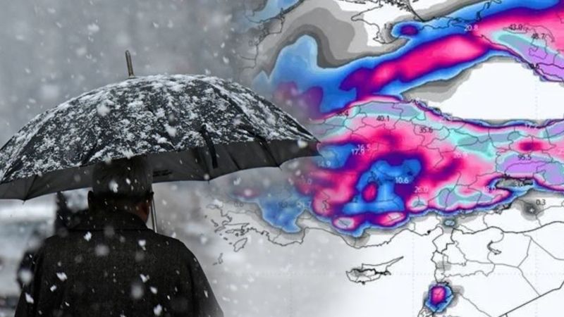 Son kez geliyor… Tarih verildi: İşte kar yağışı beklenen iller