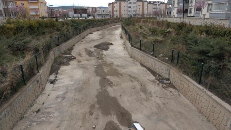 Yozgat'ta çağıldayan çaylar kurudu