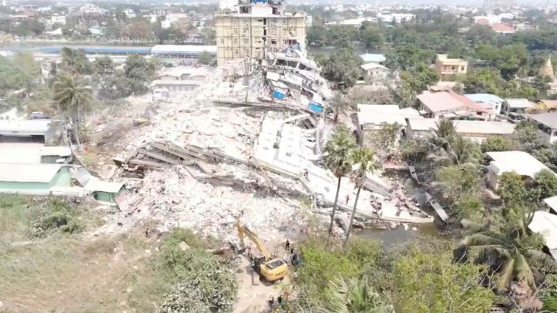 Myanmar'daki depremlerde can kaybı 3 bin 471'e yükseldi