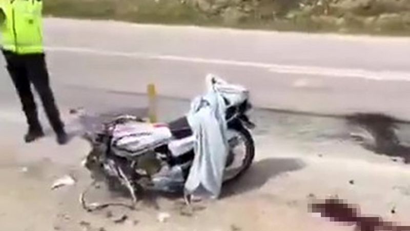 Mersin'de motosikletler çarpıştı: 1 ölü, 1 yaralı