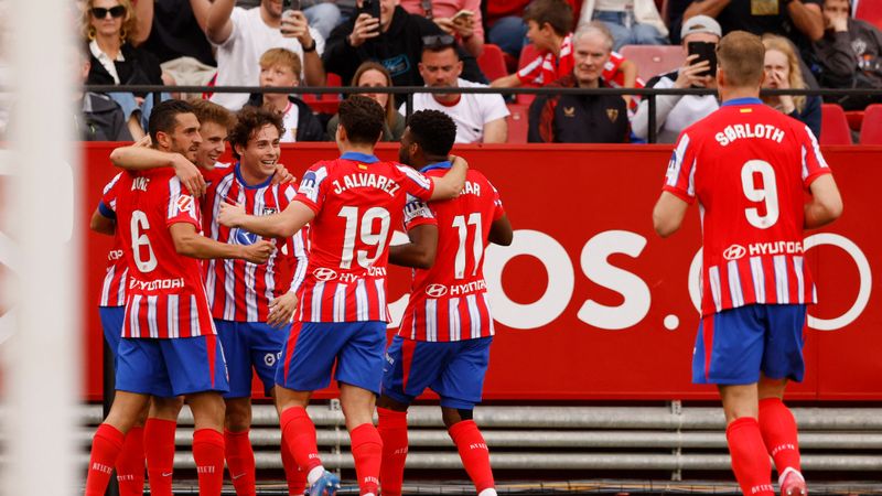 Atletico Madrid, Sevilla'yı iki golle yıktı