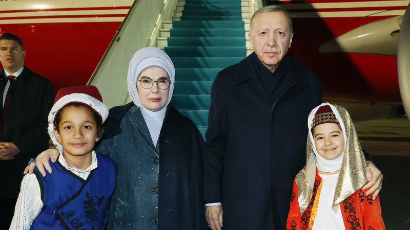 Cumhurbaşkanı Recep Tayyip Erdoğan Antalya'da