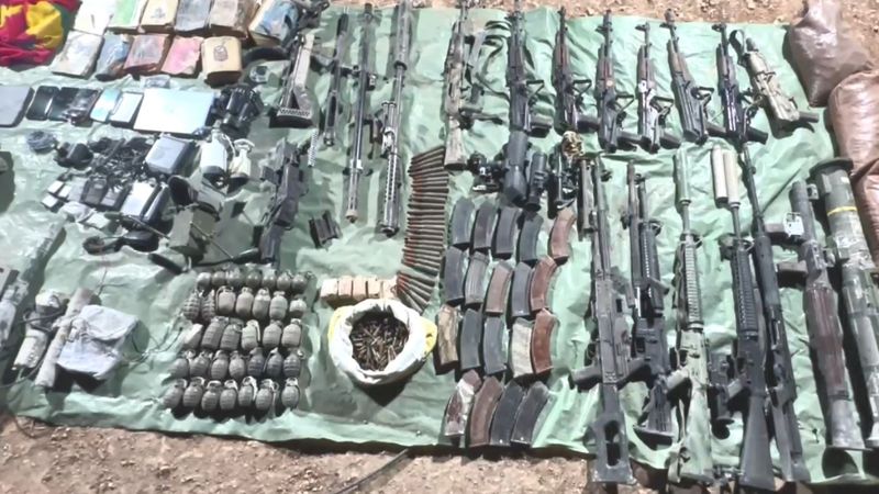 MSB paylaştı: Pençe-Kilit bölgesinde çok sayıda silah ve mühimmat ele geçirildi