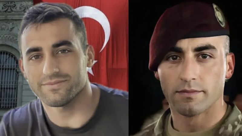 2022'de şehit olan Nurettin Tokyürek'in naaşına ulaşıldı