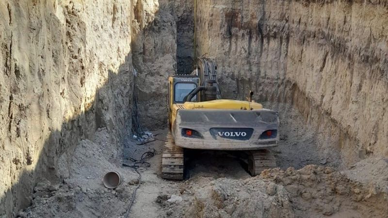 Konya'da iş makinesiyle kaçak kazı yapan 13 şüpheliye suçüstü