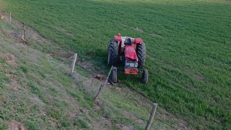 Yozgat'ta devrilen traktörün altında kaldı, hastanede hayatını kaybetti