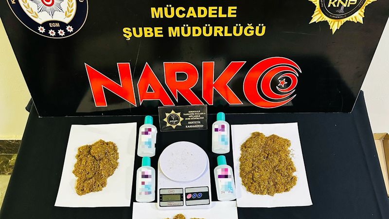 Kırıkkale'de uyuşturucu operasyonu