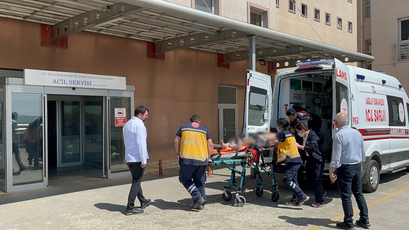 Tekirdağ'da bir işçi akıma kapıldı