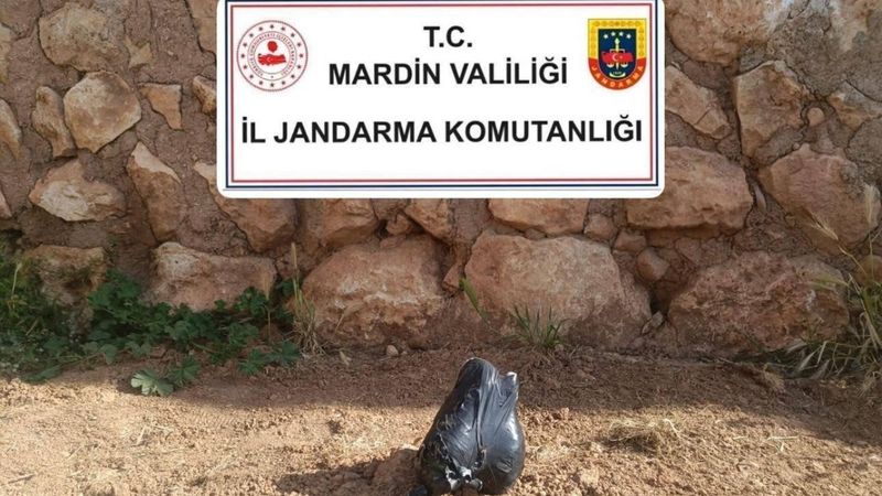 Mardin'de bir şahsın evinde el bombası bulundu