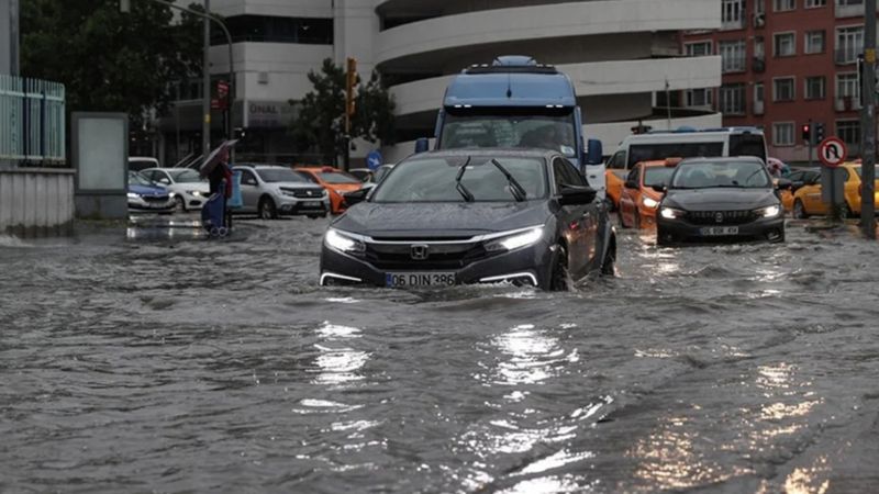 Ankara'ya sağanak yağış uyarısı