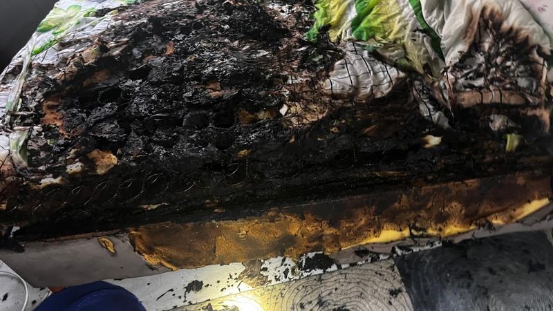 Kahramanmaraş'ta elektrikli ısıtıcıdan kaynaklı yangın