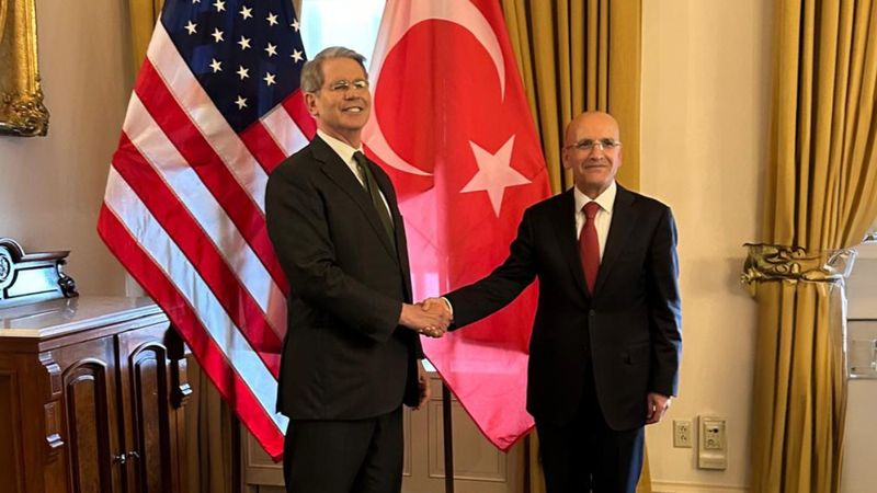 Mehmet Şimşek, ABD'li mevkidaşıyla görüştü