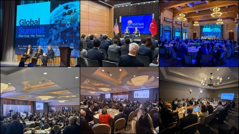 Mehmet Şimşek, ABD'de dünya devleriyle yatırım toplantılarında buluştu