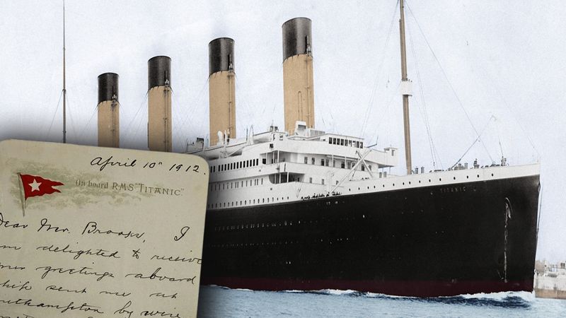 Titanic’te yazıldı, rekor fiyata satıldı! ‘Kehanet Mektubu’ binlerce dolara alıcı buldu