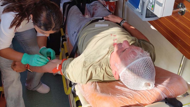 Muğla'da doğa yürüyüşüne çıkan Alman turist kaza geçirdi