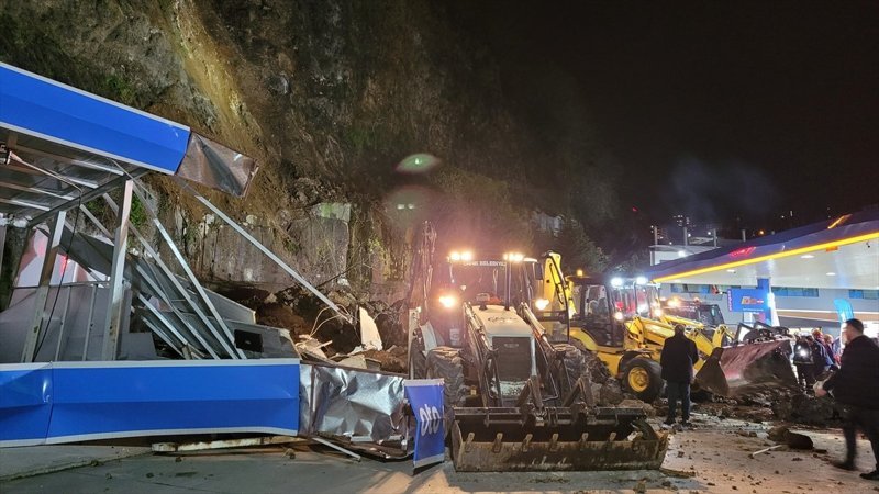 Samsun'da yaşanan heyelan felaketinde 1 tutuklama
