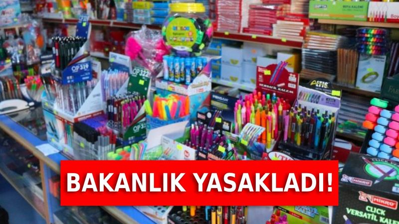 Bakanlık acil toplatma kararı aldı: Bu kalemler ve defterler kanser riskini artırıyor
