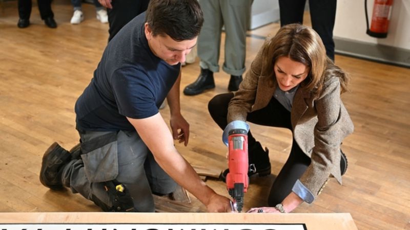 Prenses Kate Middleton, İskoçya'da tadilat yaptı