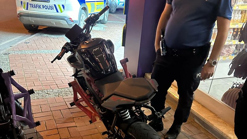 Antalya'da tek teker üzerinde gitmenin cezası ağır oldu