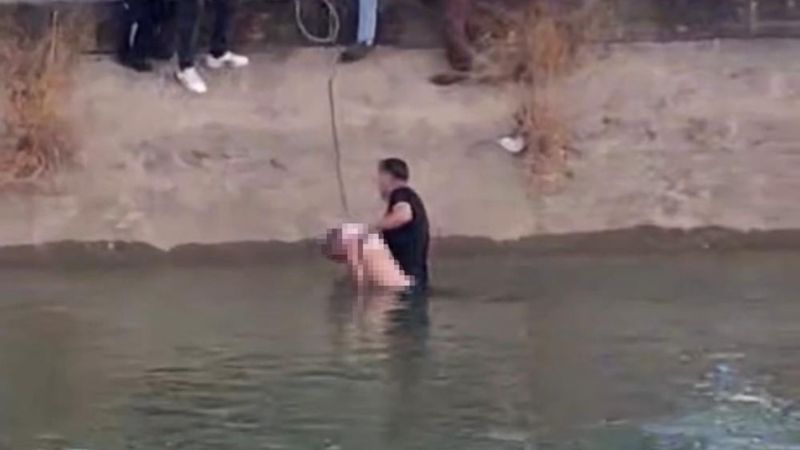 Adana'da sulama kanalına düşen şahıs kurtarılamadı