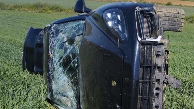 Tekirdağ'da 'dur' ihtarı yapan polise çarpıp kaçtı: Saklandığı menfezde yakalandı