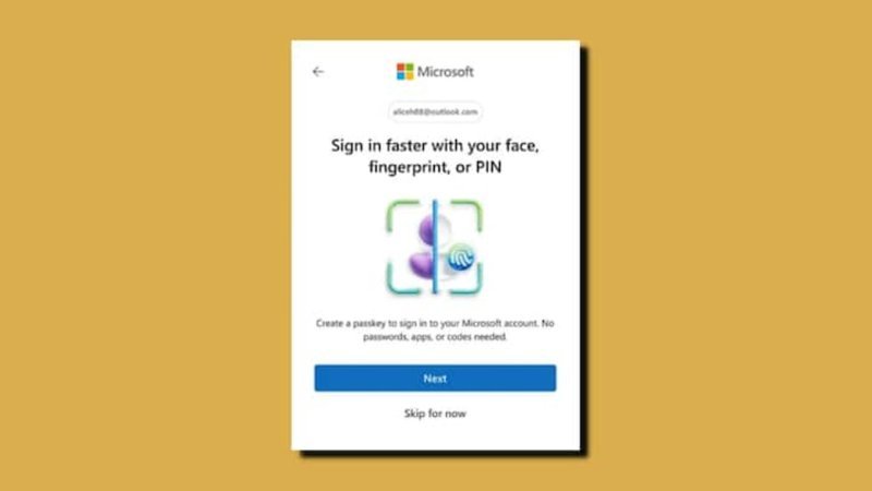 Microsoft parolaları kaldırıyor: Şifresiz oturum açma devri başladı