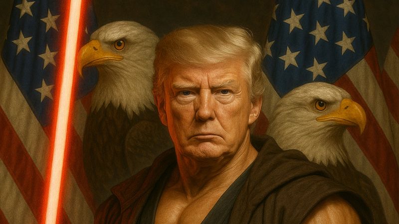 Beyaz Saray'dan 'Savaşçı Donald Trump' paylaşımı