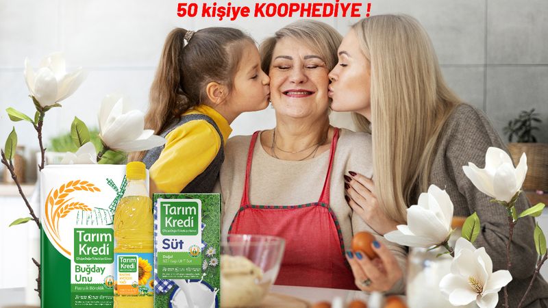 Tarım Kredi'de Anneler Günü sürprizi! Duyan mutfağa koşuyor...