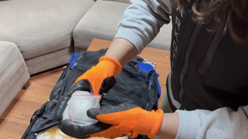 Bitlis'te yolcu otobüsünde metamfetamin bulundu