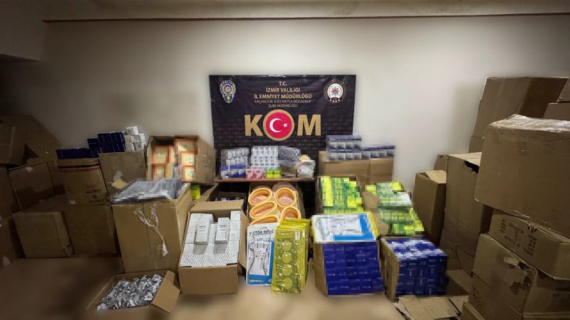 İzmir'de 42 milyon lira değerinde kaçak oto yedek parça ele geçirildi