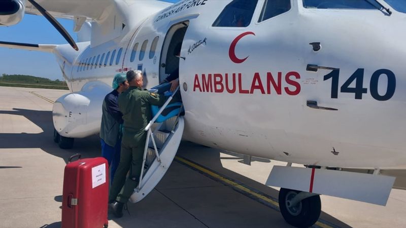 Hava Kuvvetleri'nden Samsun’dan Ankara’ya acil organ nakli