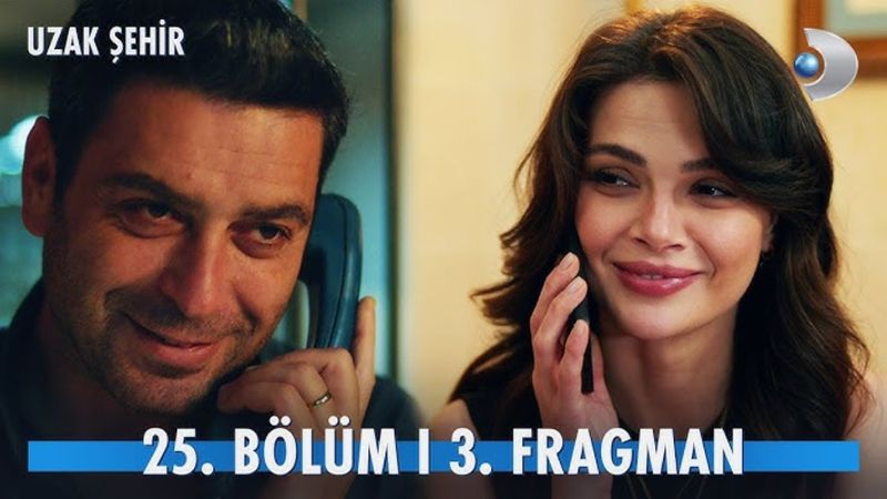 Uzak Şehir 25. bölüm 3. fragman: Cihan ve Alya'nın flörtöz sohbeti..
