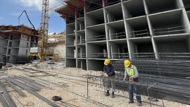İnşaat maliyeti martta yıllık yüzde 23,33 arttı