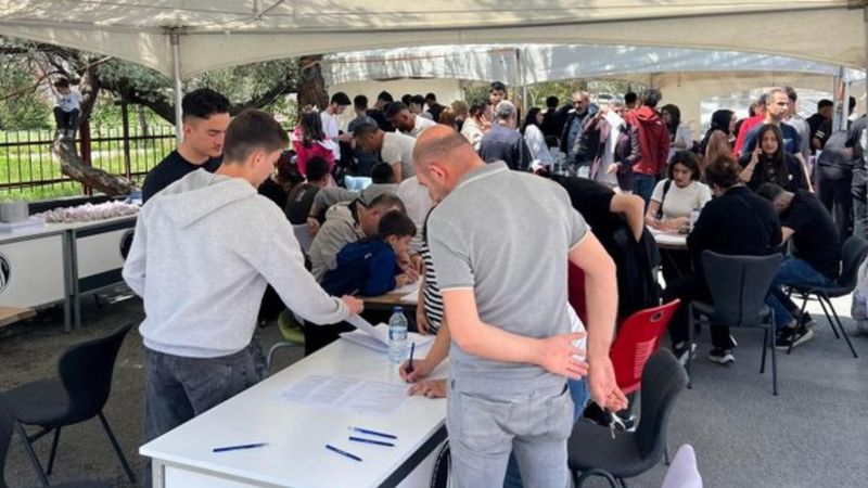 Ankara'da liseli gençlerden kan bağışı rekoru