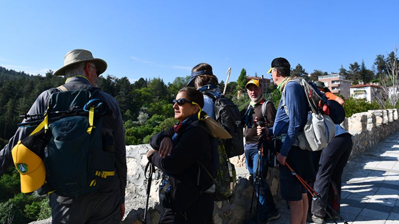 'Sufi Yolu' gezginleri Bilecik'te tarihle buluştu